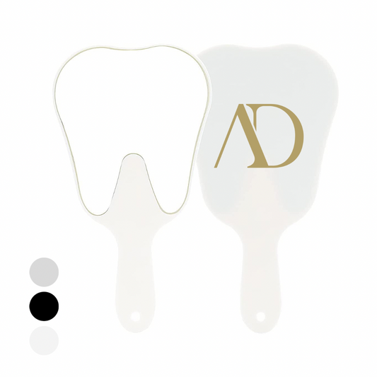 Customised/Branded tooth handheld Mirror